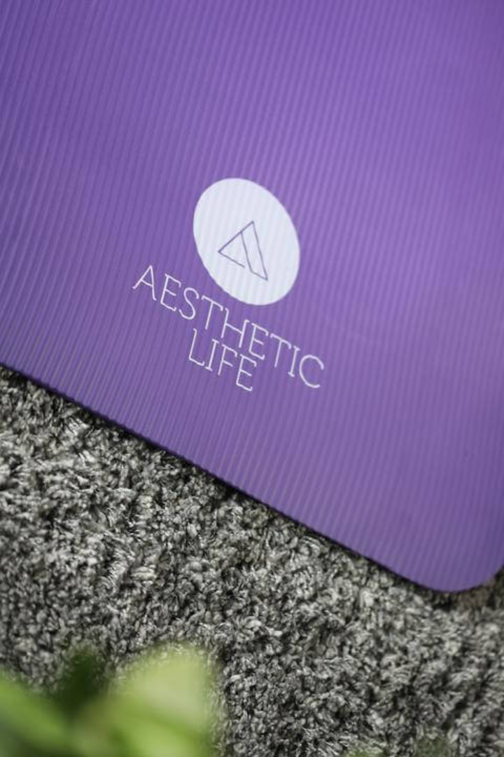 Purple Indoor Outdoor Yoga Mat